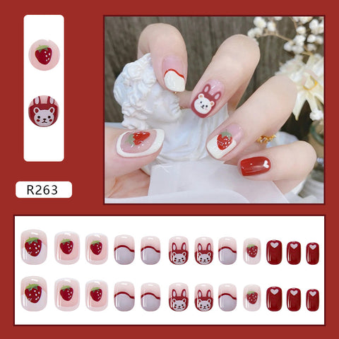 New fashion Inpluser lovely Presson false Nail for girls