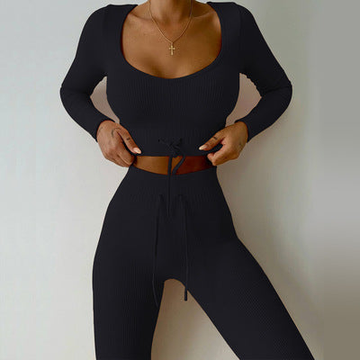 2022 New design long sleeve sports yoga body suit Inpluser