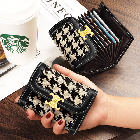 women's small and exquisite high-end ultra-thin card holder