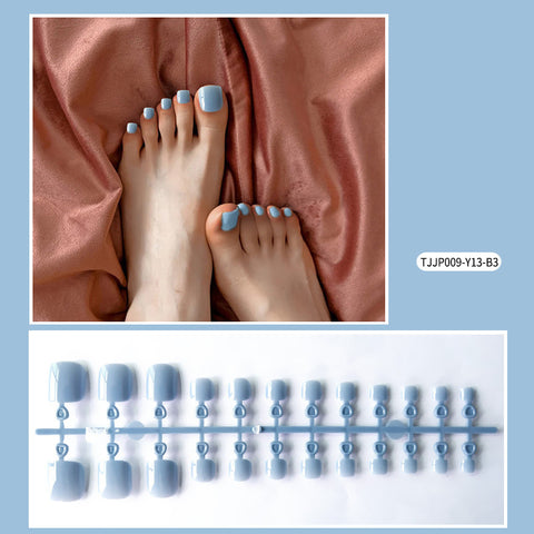 2022 new style fashion pure color toenails