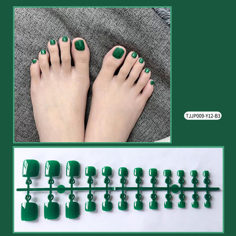 2022 new style fashion pure color toenails