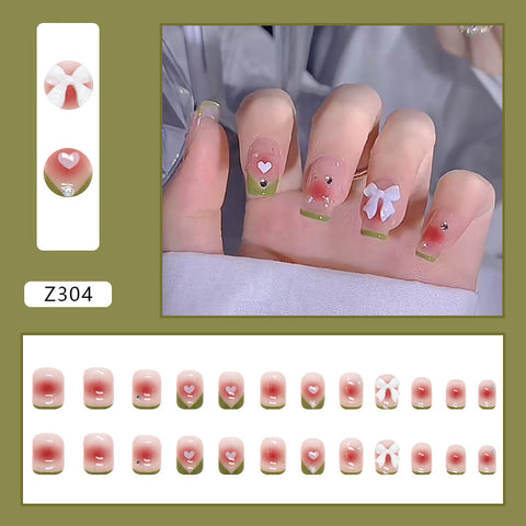 New style Inpluser lovely Presson false Nail for girls