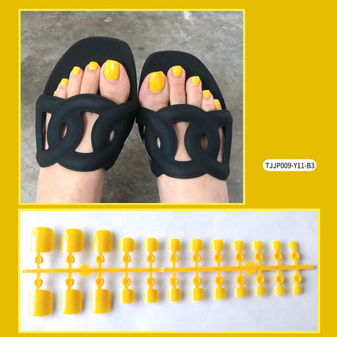 2022 new style fashion pure color toenails