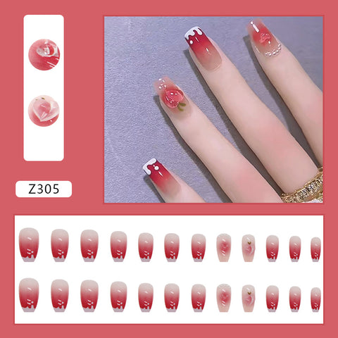 New style Inpluser lovely Presson false Nail for girls