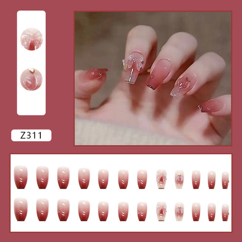 New style Inpluser lovely Presson false Nail for girls