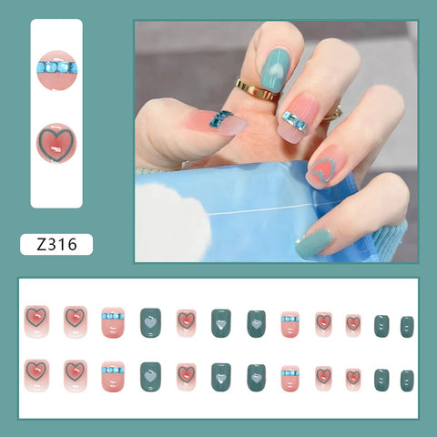 New style Inpluser lovely Presson false Nail for girls