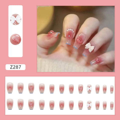 New style Inpluser lovely Presson false Nail for girls