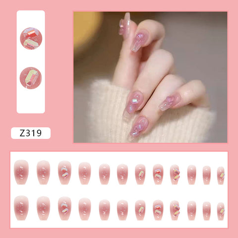 New style Inpluser lovely Presson false Nail for girls