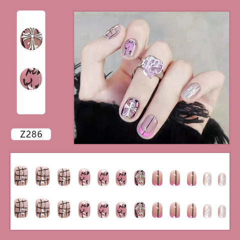 New style Inpluser lovely Presson false Nail for girls