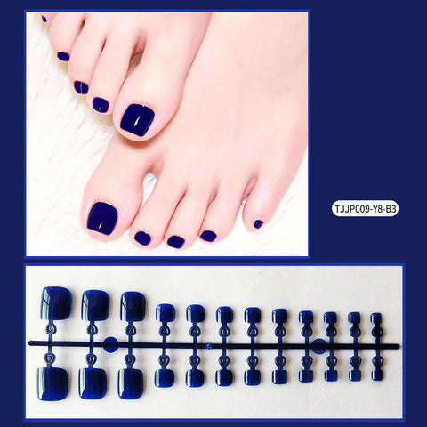 2022 new style fashion pure color toenails