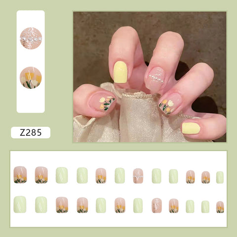 New style Inpluser lovely Presson false Nail for girls