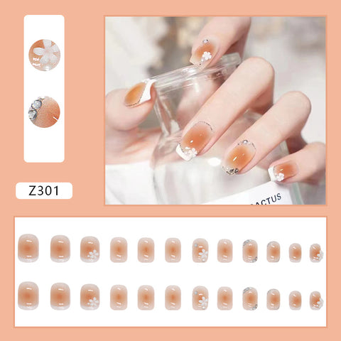 New style Inpluser lovely Presson false Nail for girls