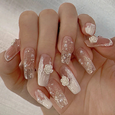 New style Inpluser lovely Presson false Nail for girls