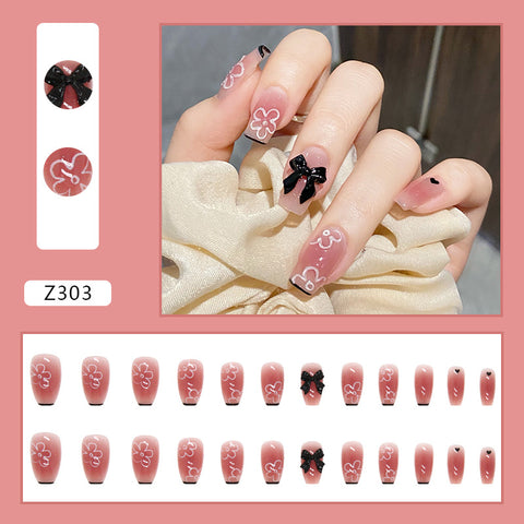 New style Inpluser lovely Presson false Nail for girls