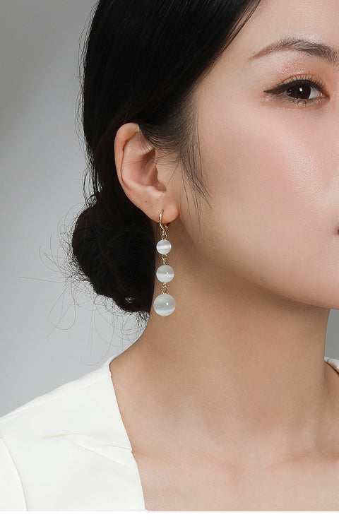 2022 New style summer temperament long earrings for women Inpluser