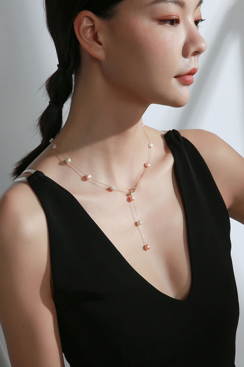 2022 New Gypsophila Pearl Clavicle Necklace Inpluser