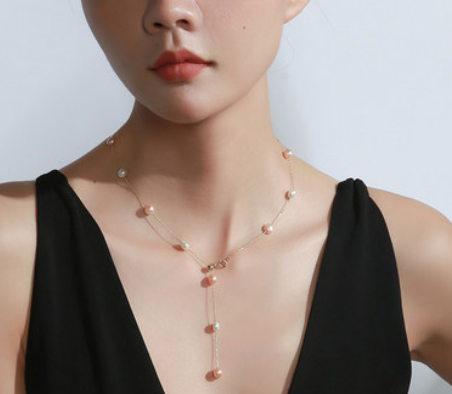 2022 New Gypsophila Pearl Clavicle Necklace Inpluser