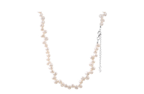 2022 New design fashion temperament Freshwater pearl necklace for female