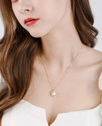 2022 New style fashion clavicle necklace single pendant