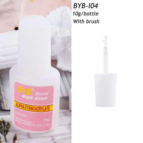 10g Nail Glue Rhinestones Fast Drying Adhesive Glue For False Nail