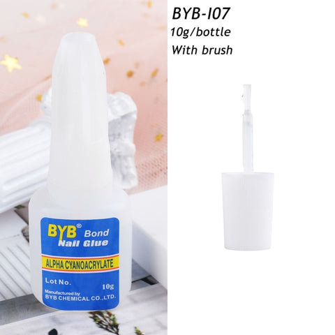 10g Nail Glue Rhinestones Fast Drying Adhesive Glue For False Nail