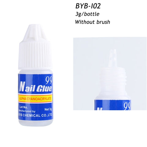 10g Nail Glue Rhinestones Fast Drying Adhesive Glue For False Nail