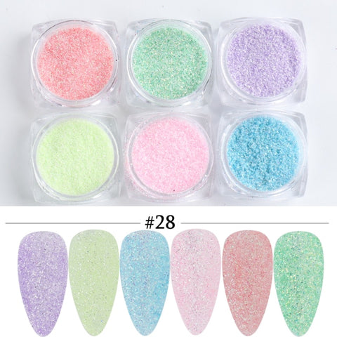 Mixed Rose Gold Nail Glitter Nail Decoration for Art Manicure Inpluser