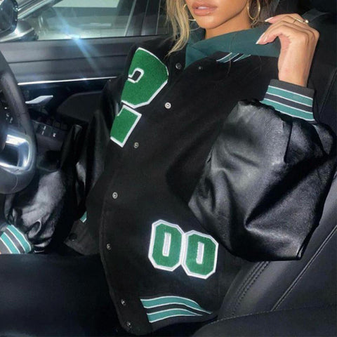 Spring And Autumn Vibe Style Baseball Uniform New Bomber Jacket