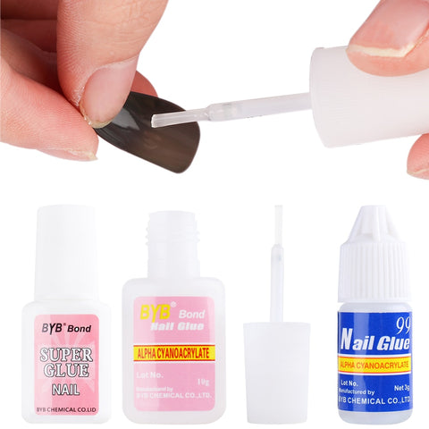 10g Nail Glue Rhinestones Fast Drying Adhesive Glue For False Nail